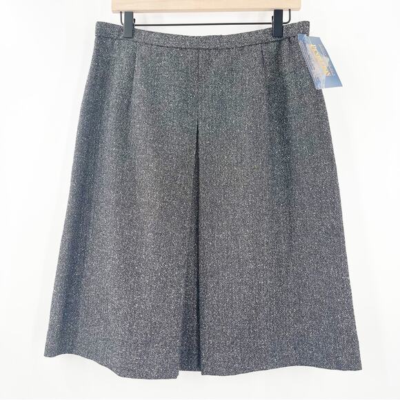 PENDLETON Skirt Petite 14 Vintage Deadstock Wool Blend Boucle Office Business - Picture 1 of 13